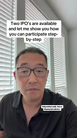 Two IPO’s are available.  I’m going to participate in one and I will walk you through how to submit your interest step-by-step. #creatorsearchinsights #ipo #ipoinvesting #learntoinvest 