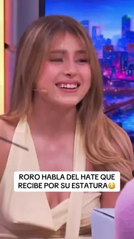 RORO HABLA DEL HATE QUE RECIBE POR SU ESTATURA😳#roro #elhormiguero 