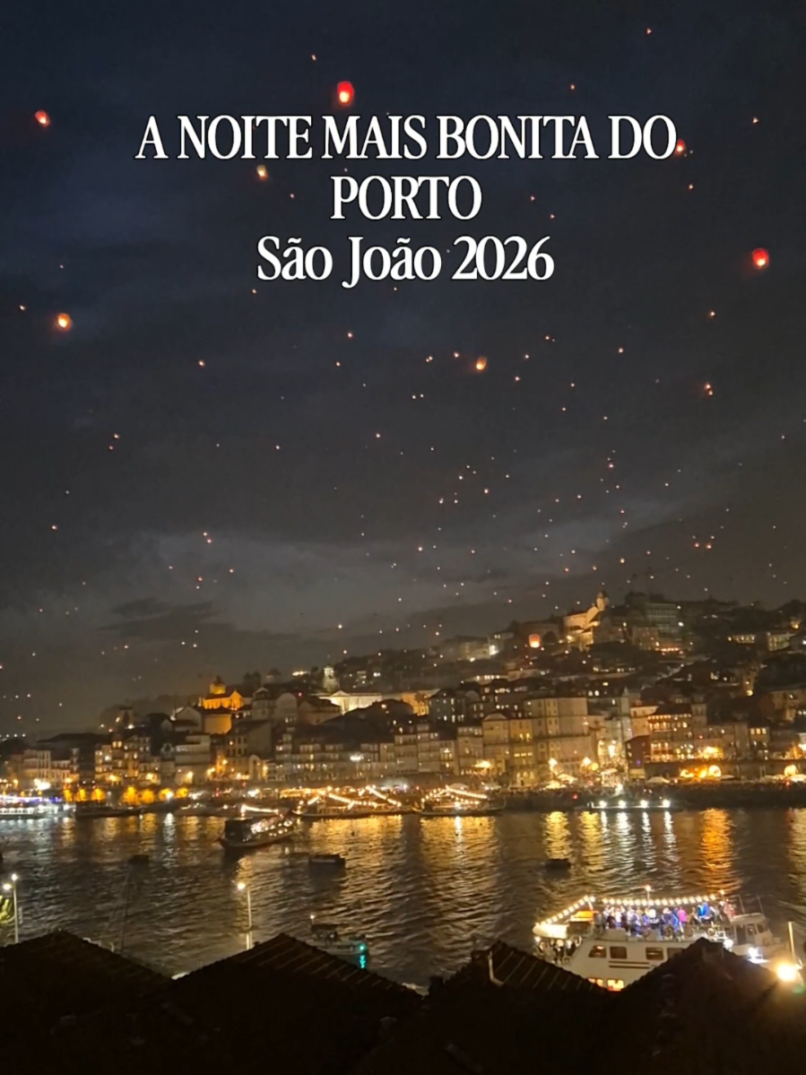 A NOITE MAIS BONITA DO ANO, SÃO JOÃO DO PORTO! Considerada a noite mais bonita do Ano para a maioria dos Portuenses e não só. É das Festas Populares mais esperadas do Ano. Milhares de pessoas juntam-se nas ruas para celebrar uma tradição que já existe há Séculos. O São João do Porto está associado a rituais pagãos do Solstício de Verão, associado à fertilidade e às Colheitas. . #portugal #portugal🇵🇹 #saojoao #Summer #pov 