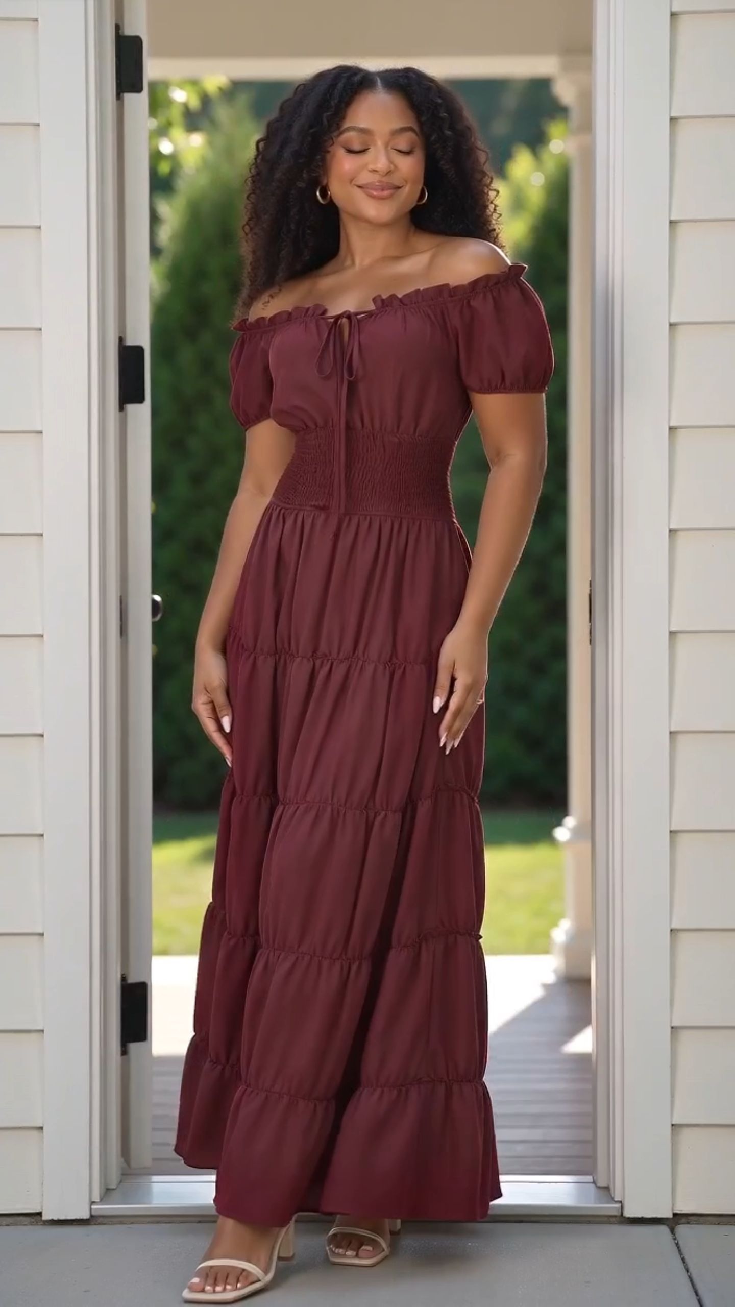 #DealsForYouDays #renaissancedress #medievaldress #renfaire #renaissancefaire #peasantdress #cottagecore #cottagecoredress #countrydress #vintagedress #offshoulderdress #puffsleevedress 