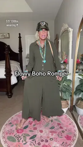 Flowy Boho Romper #romper #boho #fashion #womensfashion #dealsforyoudays 