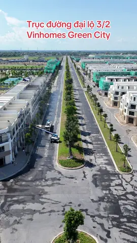 Toàn cảnh trục đường đại lộ 3/2 dự án ViNhomes Green City #quangtoaivinhomes #vinhomes #vinhomesgreencity #vinhomeshaunghia #vinlongan 