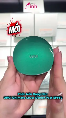 ✨ Phấn nền dạng nén OHUI Denier Pact SPF50+ đã về hàng! Phấn nền dạng nén hỗ trợ che phủ tự nhiên, sáng da, hỗ trợ mờ thâm nám cùng chỉ số chống nắng SPF50+. 💚 Thiết kế sang trọng 💚 Kèm lõi thay thế tiện lợi 📩 Inbox ngay để được tư vấn và nhận ưu đãi hấp dẫn.  #Linhcosmetics #ohuivietnam 