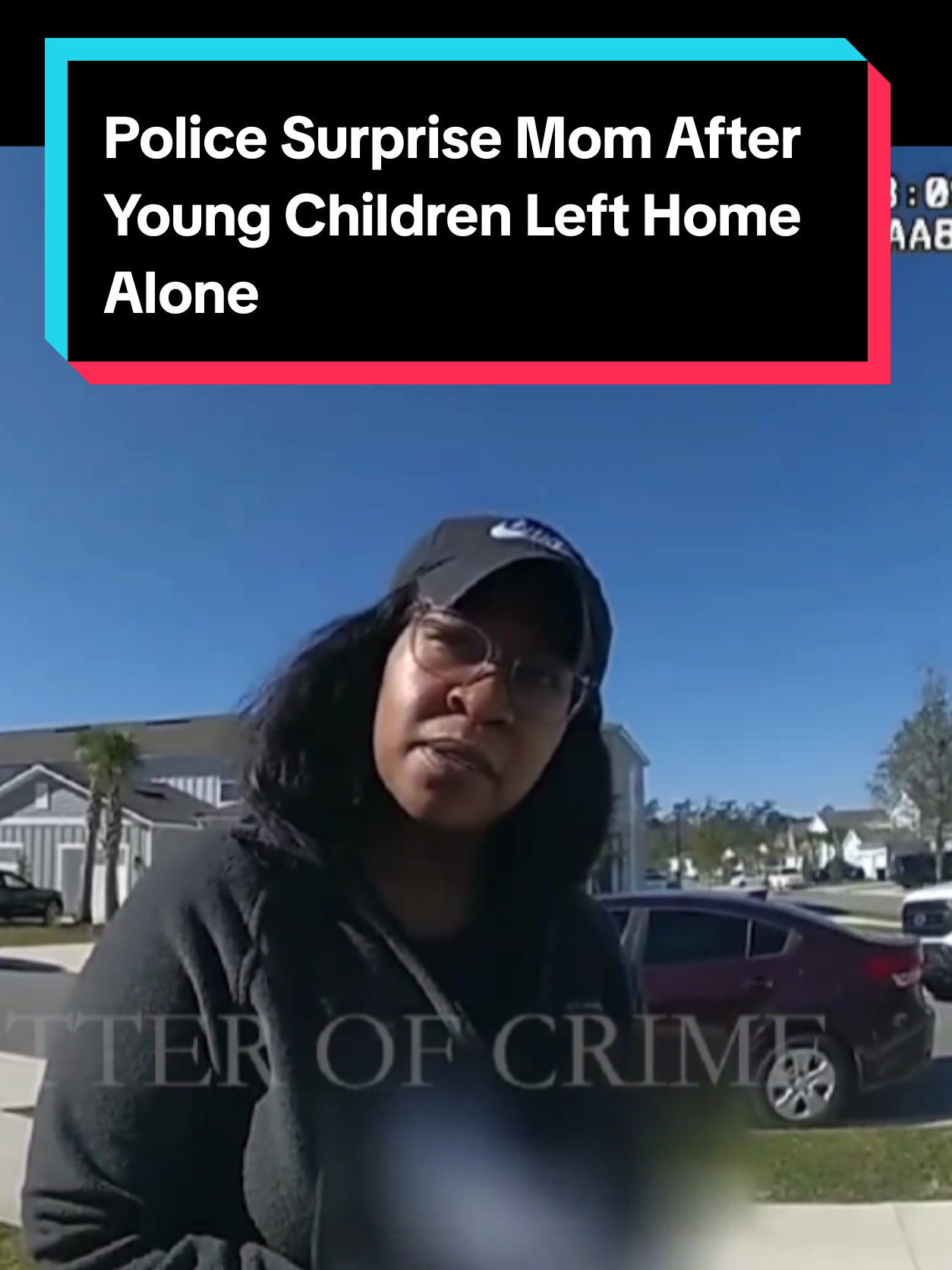 Police Surprise Mom After  Young Children Left Home Alone #police #911 #bodycam #policebodycam #arrest 