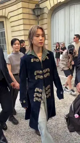 prince JIMIN at Paris fashion week (DIOR GA) #jimin #FYP