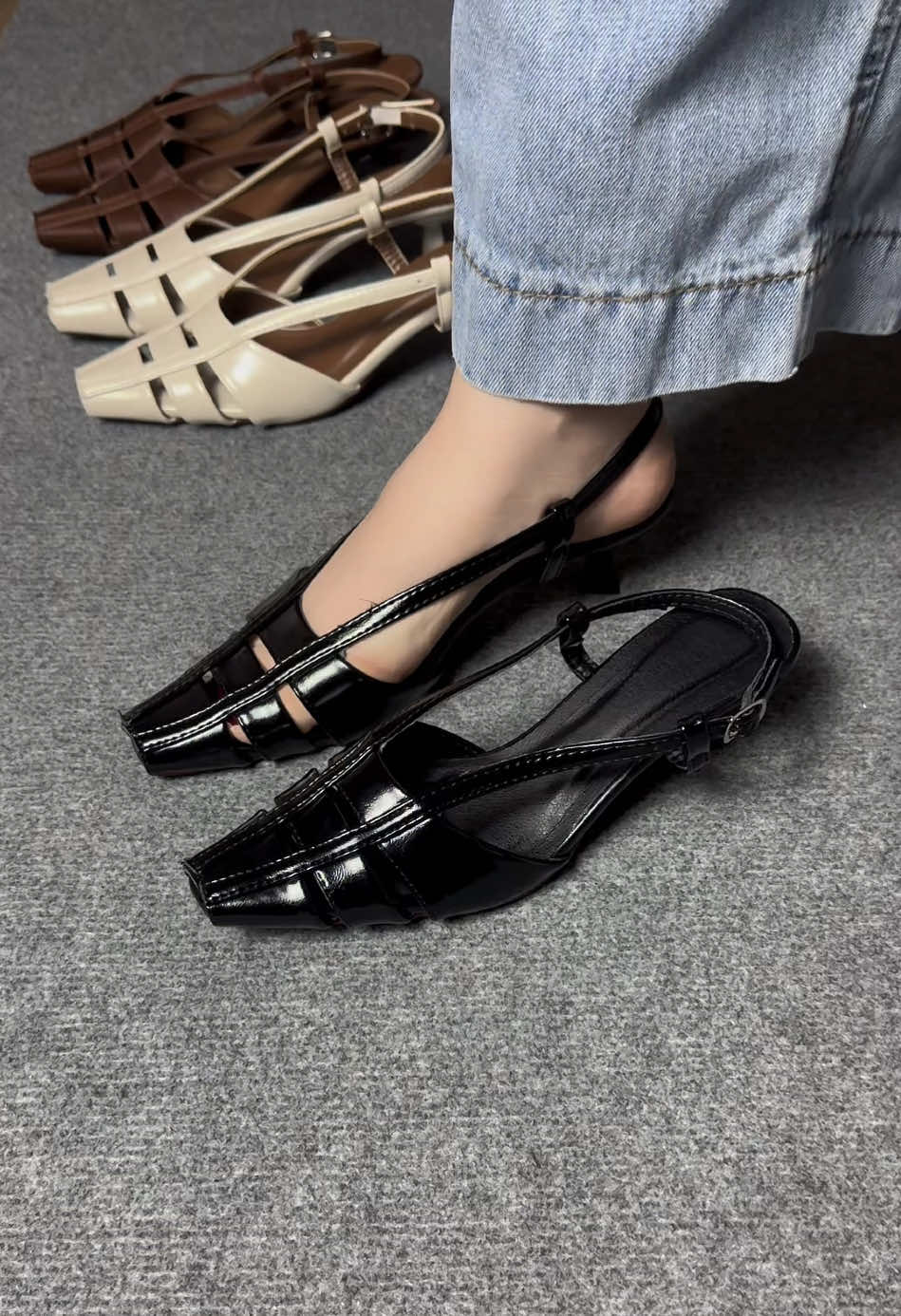 Mấy bà đi làm đi chơi cân mọi outfit nha #giaycaogot #giaydep #reviewlamdep 