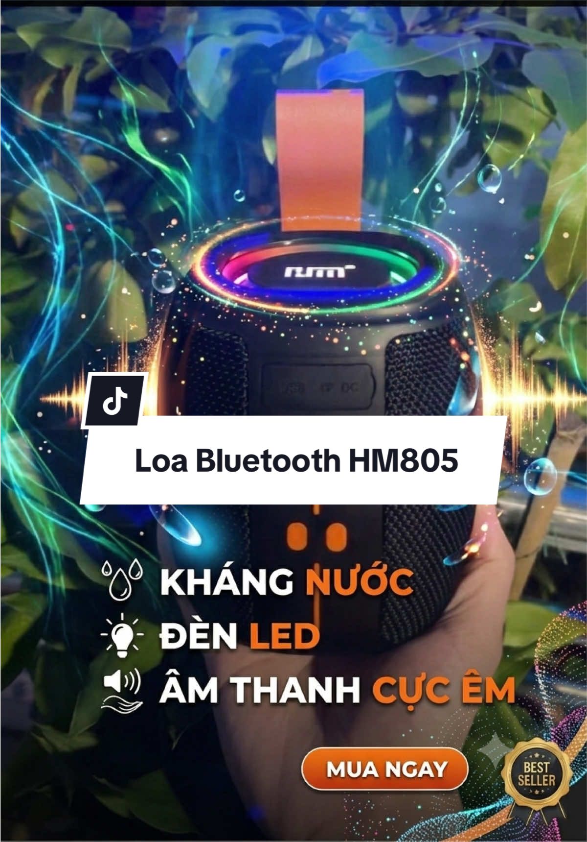 Loa Bluetooth mini đèn led, kháng nước, âm pass cực êm #loabluetoothmini #loabluetooth #loa #taplamtiepthilienket #review 