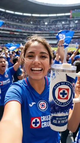 Cruz Azul tumbler 40oz #cruzazul #cruzazulvsamerica #cruzazulfc #40oztumblerwithhandle #Soccer 