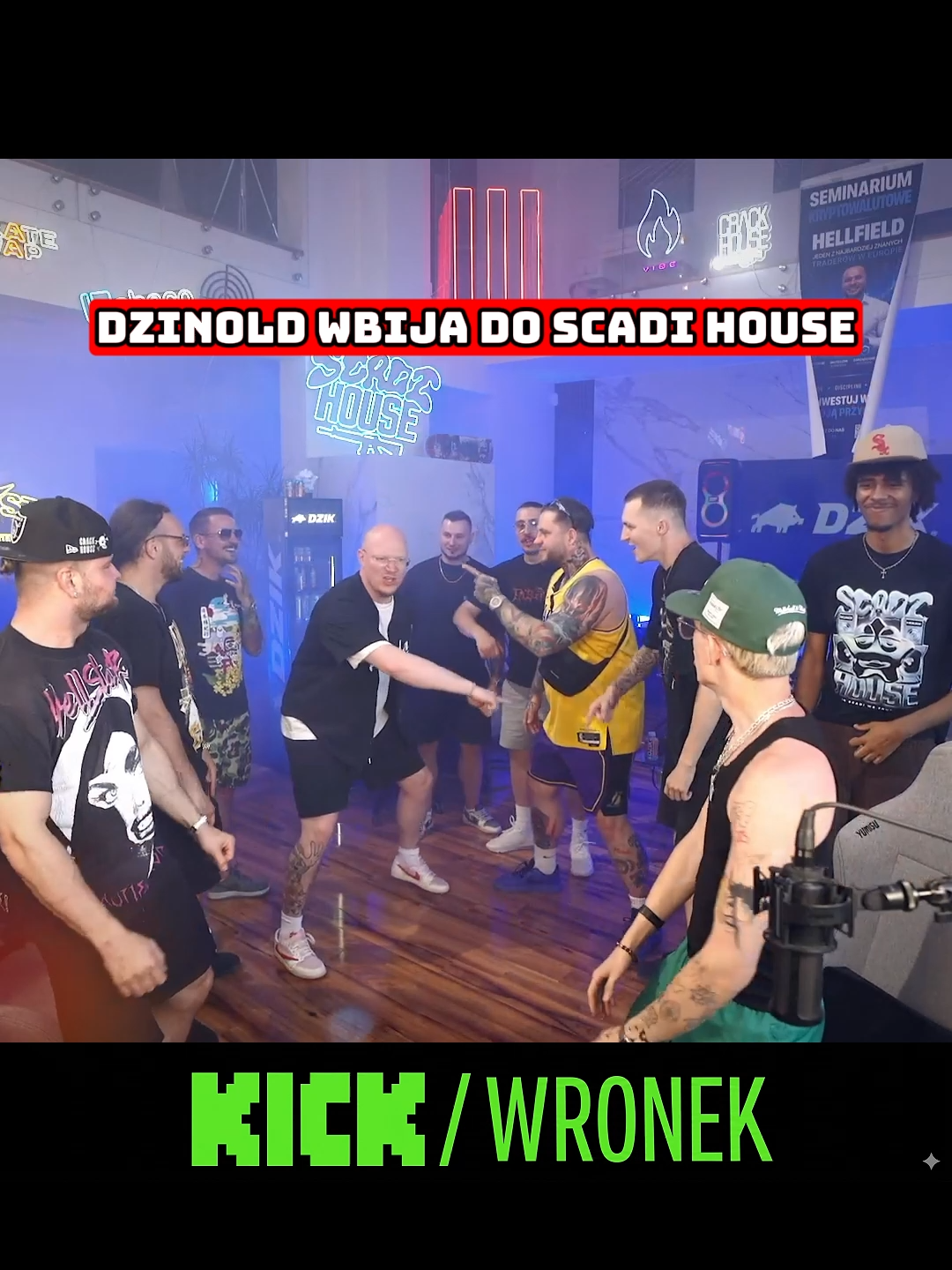 DZINOLD WBIJA DO SCADI HOUSE #saygon #scadihouse #bungee #tieroddl #crackhouse #wronek #amar8ygg
