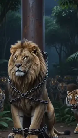 🦁🔥 النمور أسرت ملك الغابة... لكنهم لم يتوقعوا ما سيحدث بعد ذلك! في مشهد صادم، ينجح النمر القائد في تقييد الأسد بسلاسل ضخمة إلى عمود حديدي وسط الغابة، ويعلن نفسه ملكًا جديدًا أمام الجميع. 😱 لكن بينما تستسلم الحيوانات للخوف، يقرر الثعلب والحمار تنفيذ أخطر مهمة في حياتهما لإنقاذ الأسد قبل فوات الأوان. تبدأ رحلة مليئة بالتسلل والمطاردات وسرقة المفتاح الذهبي من قلب معسكر النمور! فهل ينجحان في تحرير ملك الغابة؟ أم تقع الغابة كلها تحت حكم النمور إلى الأبد؟ ⚡ شاهد النهاية المذهلة حتى آخر ثانية! 👇 لو كنت مكان الثعلب، هل كنت ستخاطر بحياتك لإنقاذ الأسد؟ #مغامرات_الغابة