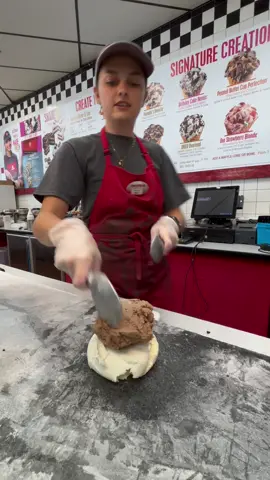 Edited for content. All food safety and store procedures are followed. Some customers request extra or fewer mix-ins, so portions may vary. Some steps may not be shown on camera. #fypage #trendingvideo #trendingvideo #trending #goviral 