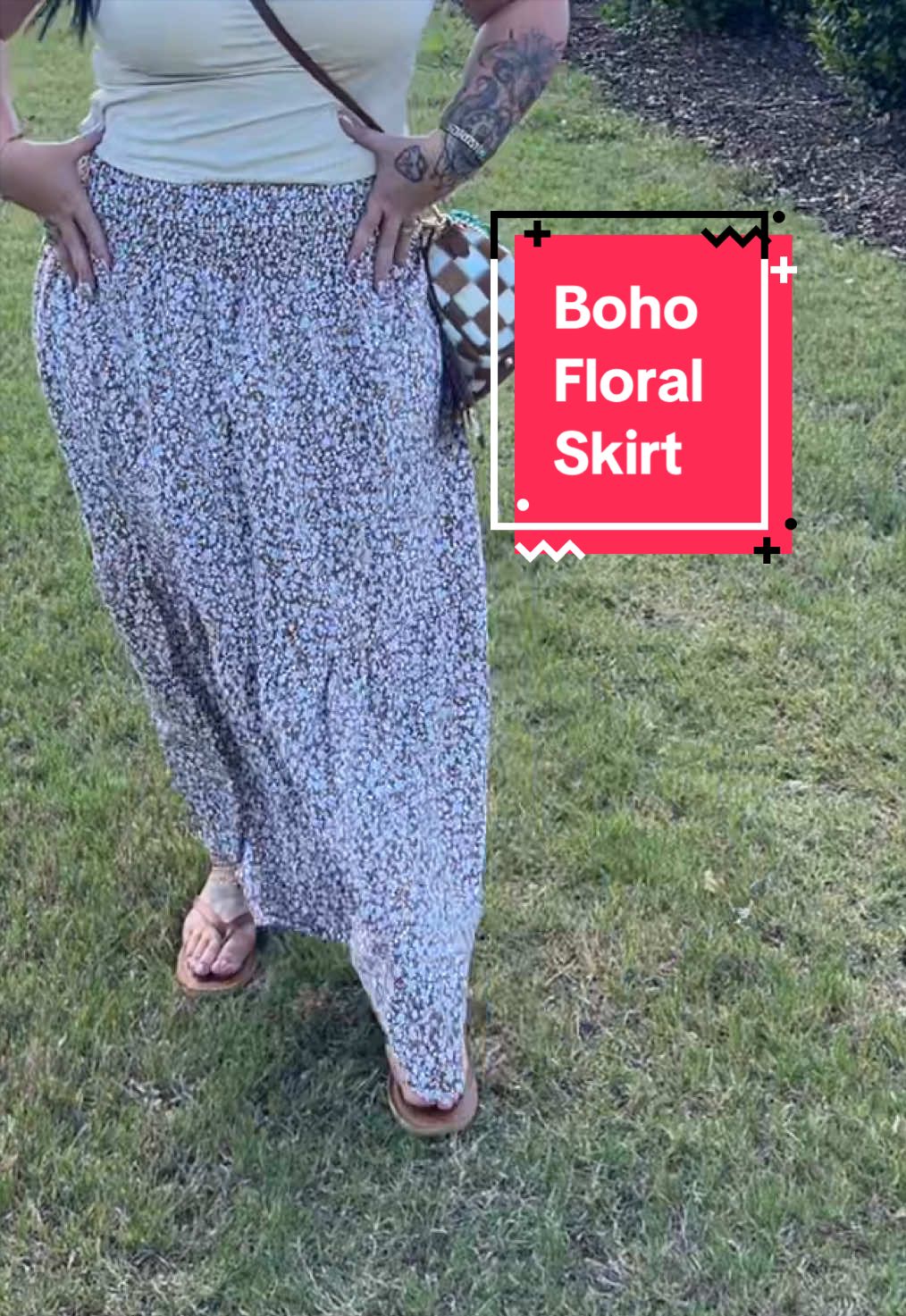 This floral maxi skirt is giving effortless summer style. 🌸✨ Flowy, comfortable, and easy to dress up or down—it’s one of those pieces you’ll wear on repeat @Tuo Go  #DealsForYouDays #FloralMaxiSkirt #SummerStyle #BohoFashion #MaxiSkirt         