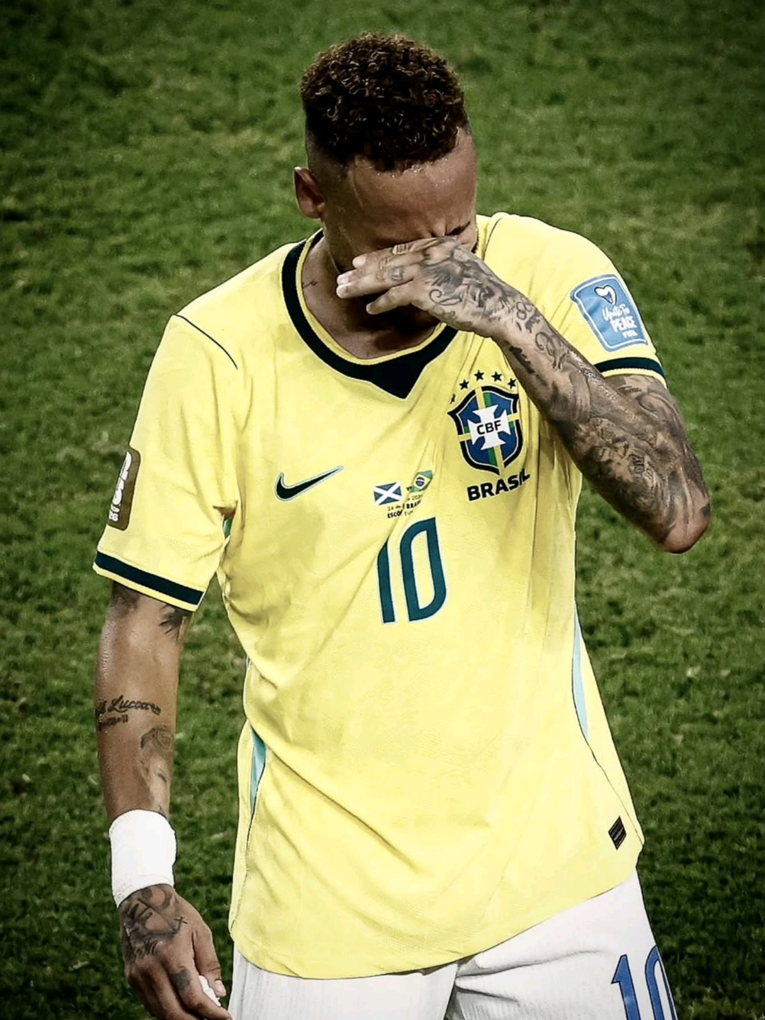 Neymar voltou!👏🏻🇧🇷 #neymar#brasil#escocia#copadomundo#tiktokesportes 