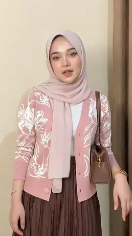 suka banget sama cuttingan atasan ini #atasanwanita #cardiganrajut #fyp 