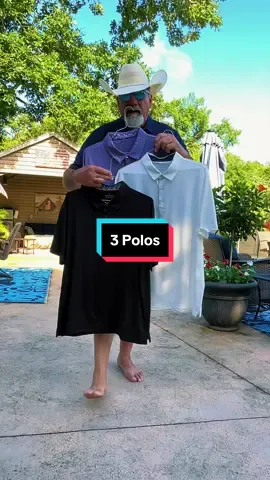 Men’s 3bpack of performance polo shirts. #men #shirt#dealforyoudays #summervibes #fashiontiktok 