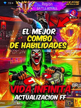 El MEJOR COMBO de habilidades PARA BR CLASIFICATORIA nueva actualización😈 #FreeFire #garenafreefire #fyp #fypシ #freefire_lover  @Jahaziel 98 