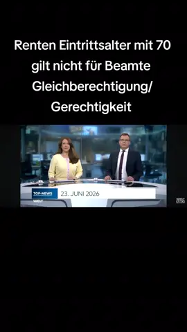 Folge für mehr. #rente #arbeiten #beamte #gerechtigkeit #topnews 