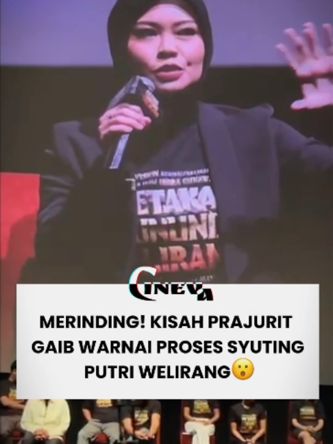 di awasi oleh prajurit gaib saat syuting😱 FILM PETAKA GUNUNG WELIRANG 2 JULI 2026 TAYANG DI BIOSKOP! #petakagunungwelirang #pendakigunung #lalijiwo #horor #jinanjkt48 #fyp