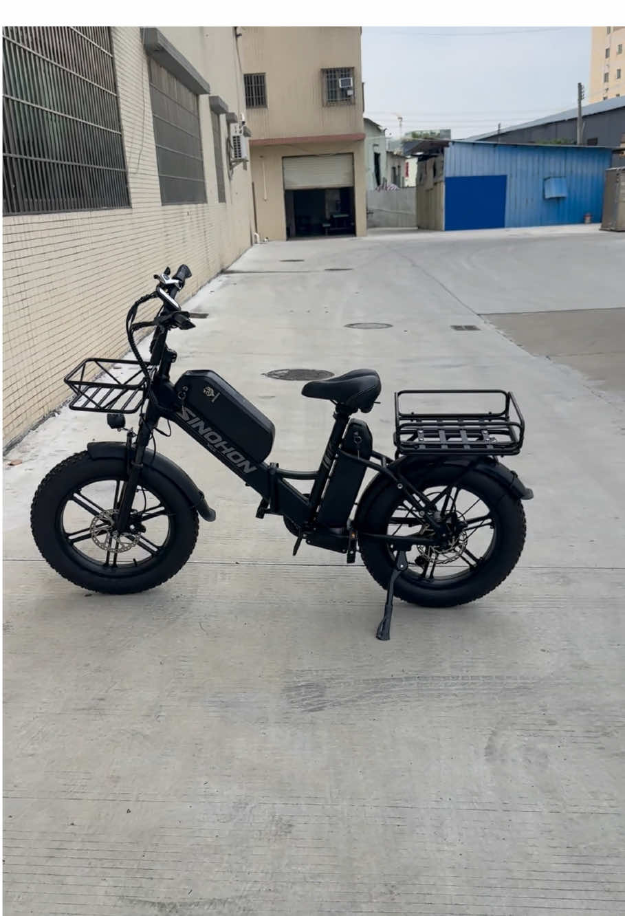 SINOHON EBIKE.Heavy load design suit family and cargo demand.#ebike #cycling #fatbike #electricbike #SINOHON 