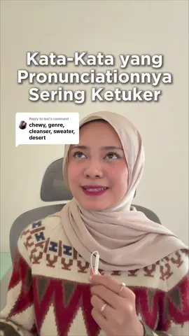 Replying to @lexi PRONUNCIATION yang sering TERTUKAR ✨  SAVE video ini supaya nggak salah lagi! 📚✨  #kuliahluarnegeri #belajarbahasainggris #whvaustralia #ieltsspeaking #beasiswaluarnegeri 