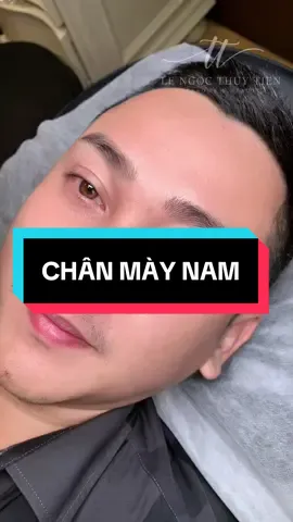 Làm chân mày cho sếp mà vợ sếp đứng cạnh run quá chừng ạ hihi #phunxambienhoa #chanmaybienhoa #chanmaynambienhoa 
