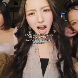 their signature dare i say? #fyp #vvs #kpop #vvssodvs #viral keywords : vvs, swearing, Rana, Brittney, Liwon, Jiu, Ilee, Lena, B!tch, vvs so dvs, @vvssodvs 