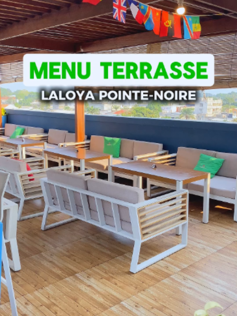 Voici LE MENU LALOYA TERRASSE________ ☎Plus d'infos au: 06-186-15-99____________ 📍Mpita, en diagonale du marché___________ restaurant pointe noire restaurant laloya pointe noire menu laloya pointe noire laloya rooftop pointe noire @vidymak2 @nisko514 @lecomte2montecrristo1 @mound_agency @reichmartinet @lightson_king @emmanuel.moungala16 @user2253702155841 @chachacharite0 @mochristoleboh  #pointenoirecongo🇨🇬😍🥰❤️ #brazzavillecongo242🔥🔥🇨🇬🇨🇬🇨🇬🇨🇬 #restaurant #restaurants #rooftop