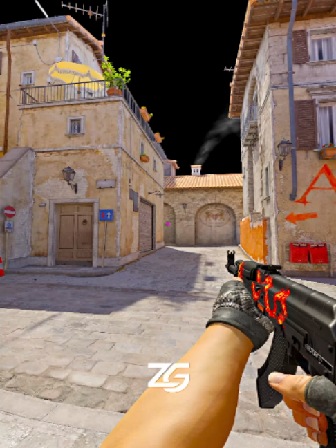 Help your teammates! Flash to the mid on Inferno🤩  I'm streaming on twitch: zgut4k#cs2 #grenade #lineup #counterstrike #gaming #inferno #Flash
