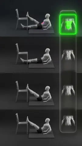 🔥Train Your Abs At Home Using Only A Chair