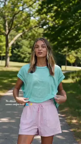 I am obsessed with this flowy top! It’s insanely lightweight and breathable—perfect for staying cool in this heat. That cross-cut back detail is such a game-changer and adds a fun touch to any outfit. Honestly, the most comfortable piece I’ve worn all season! 🧺🦋 #DealsforYouDays #SummerWins #BreathableStyle #CasualChic #SummerEssentials