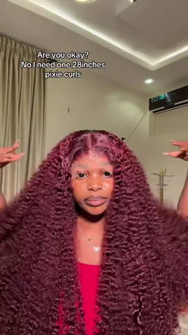 Sdd burgundy pixie curls  Chinese  28” 300g” 5by5” Price;—(685,000) #celebrityluxuryhair #baddesthairvendor #pixiecurls #viral_video #luxuryhaironly 