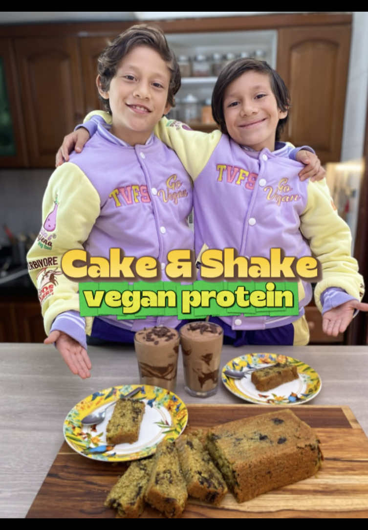 🥛MANTECADA Y MALTEADA HIPERPROTEICAS! 💪 con @Herbivore Protein  INGREDIENTES PARA TORTA 