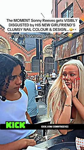 The MOMENT Sonny Reeves gets VISIBLY DISGUSTED by HIS NEW GIRLFRIEND’S CLUMSY NAIL COLOUR & DESIGN…🤣👀#sonnyreeves 
