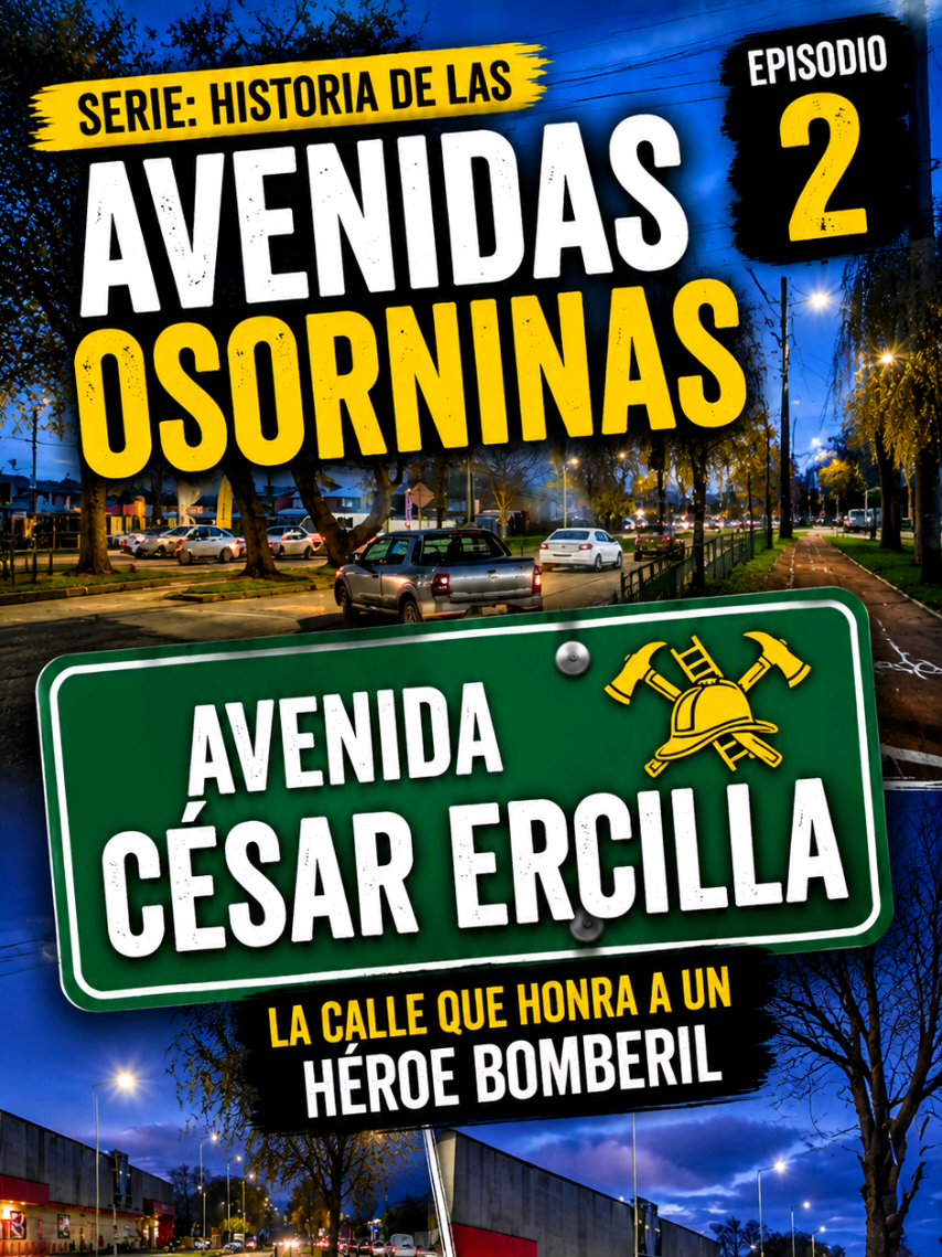 La historia de las avenidas osorninas | Episodio 2 | Avenida Cesar Ercilla #cesareercilla #osorno #regiondeloslagos #chile 