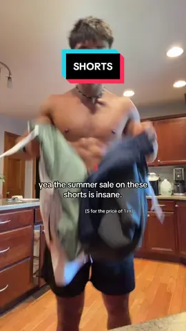 5 for this price is insane. I am 6ft size L #shorts #mensshorts #dealsforyoudays #gymclothes #mensclothing 