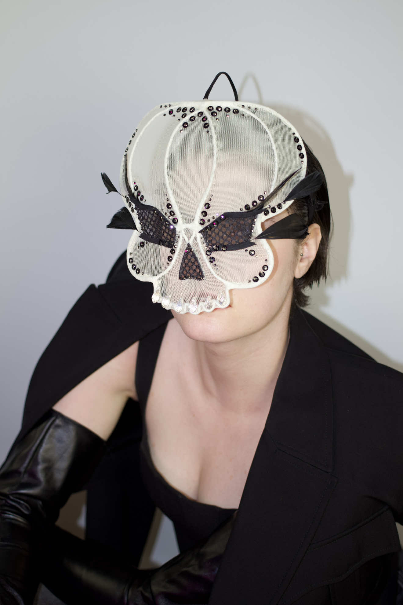 One of 8 custom hats made for a private client 💀