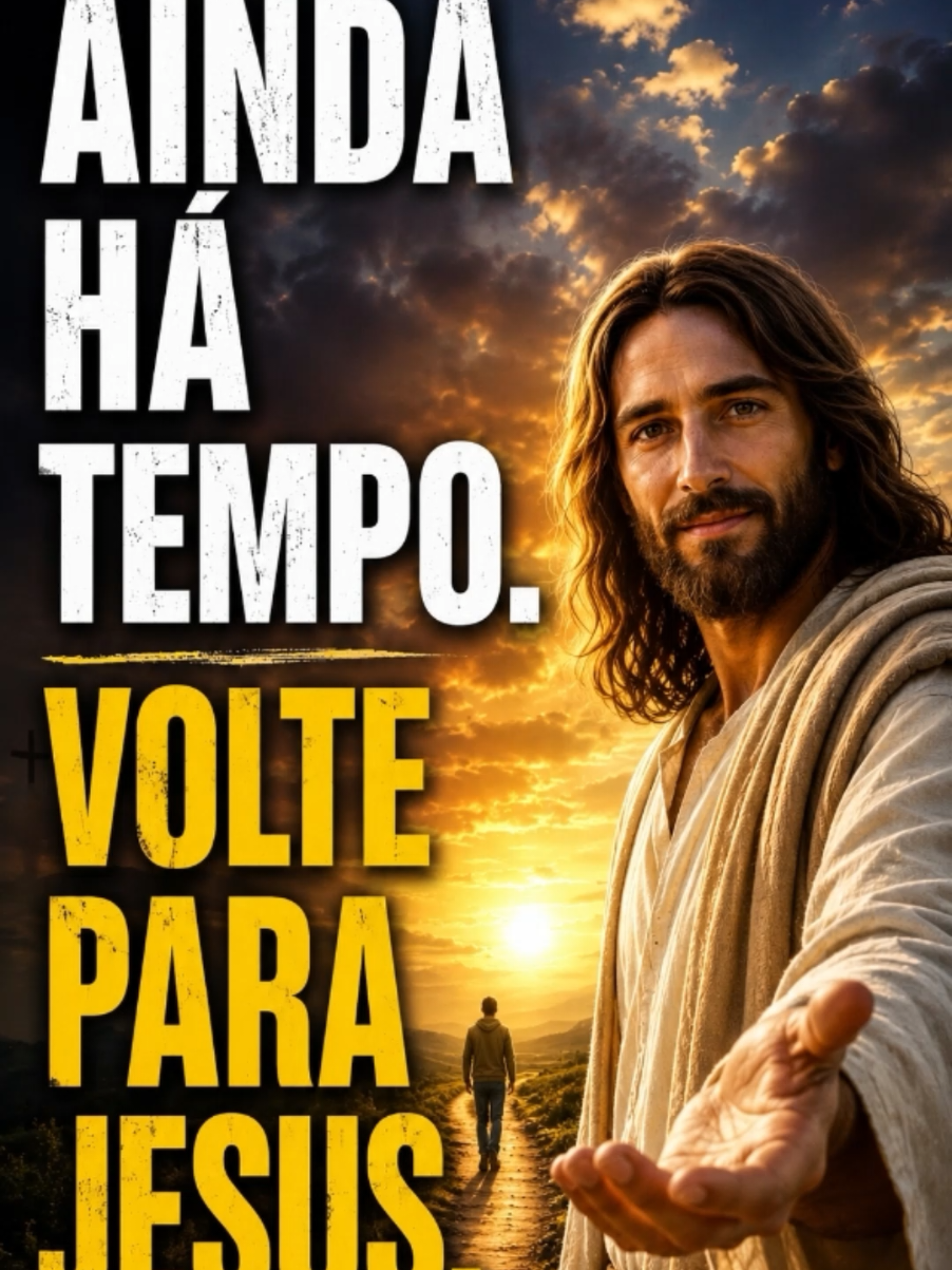 Ainda há tempo para recomeçar. Independentemente de onde você esteja na caminhada, sempre vale a pena refletir, buscar esperança e dar um novo passo na fé. #Jesus #Fé #Esperança #Evangelho #euacreditopodcast 
