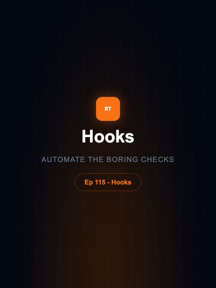 Make Claude Code Remember Your Checklist . .  Hooks let Claude Code run useful checks at key moments. This episode explains hook events, a safe first hook for formatting after edits, and how PreToolUse hooks can block risky commands or protected files. . . #ClaudeCode #AITools #Automation #CodingWithAI #JustHitSend 