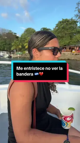 Me entristece no ver la  bandera en roatan 🇭🇳💔