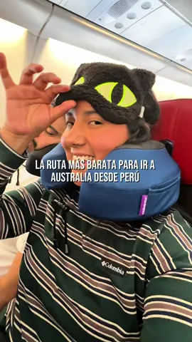 Atención peruanos! 🚨 🇵🇪 Esta es la ruta más barata para venir a Australia 🇦🇺 #australia #vuelos #peru #flights #fyp