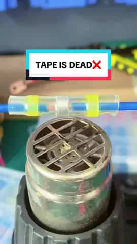 Why does your electrical tape always fail? Try this instead.❌⚒️#electrician #DIYWiring #ToolTok #ProTips #soldering 