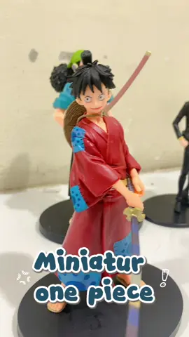Ada miniatur one piece kakak kakakku yuk langsung cekout di keranjang kuning yaa 🥳🥳🛍️🛍️#mainananak #mainanlucu #miniaturonepiece #fypシ #fyppppppppppppppppppppppp 