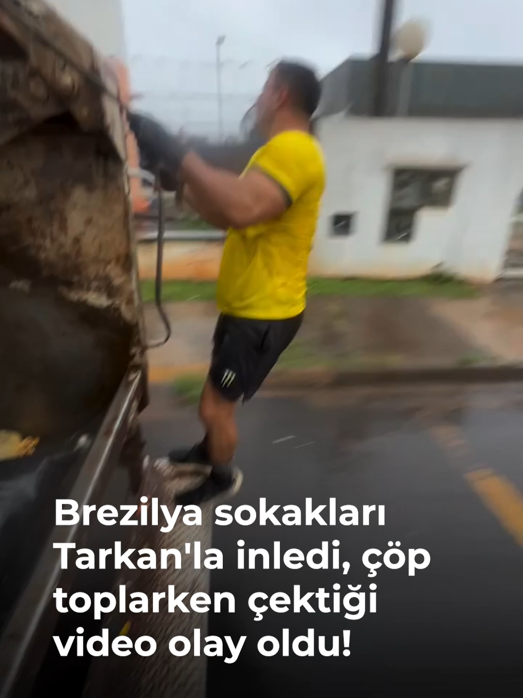 📷Luís Fernando Sanches, Brezilya'nın São Paulo eyaletine bağlı Araras şehrinde uzun yıllardır çöp toplama görevlisi olarak çalışıyor.   📷  📷 Mesai arkadaşlarıyla birlikte çöp kamyonuna büyük bir ses sistemi kurup sokaklarda şarkılar eşliğinde dans ederek çöp toplayan adam, son olarak Tarkan'ın 'Şımarık' şarkısıyla bir video çekti. Binlerce Türk'ün beğenip yorum yaptığı video, kısa sürede viral oldu.   📷  Gördüğü büyük ilgi karşısında şaşkına dönen Sanches, 
