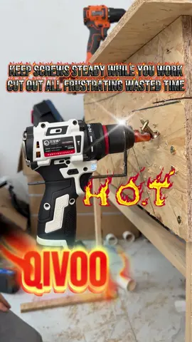 No more holding screws with your fingers while drilling. This magnet keeps them locked in place.#tiktoktools #handytools #diytools #TikTokShopDealsforYouDays 