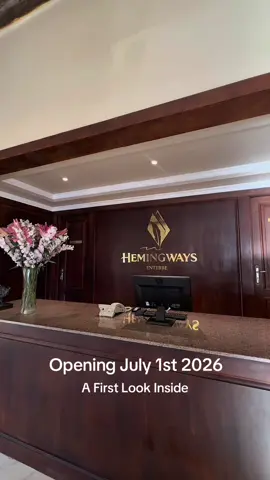 ✨ The wait is almost over! ✨ A new level of comfort, elegance, and hospitality is arriving in Entebbe. 🏨 Hemingways Hotel Entebbe officially opens its doors on 1st July 2026. We’re ready to welcome you with exceptional service, stylish rooms, delicious cuisine, and a peaceful atmosphere just minutes from Entebbe International Airport. 📍Save the date: 1st July 2026 We can’t wait to welcome you. #HemingwaysHotelEntebbe #OpeningDay #VisitEntebbe #wabisabirestaurant #BoutiqueHotel   