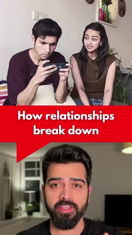 How relationships break down. #foryou #explore #fyp #sha_yha_raa #relatable 