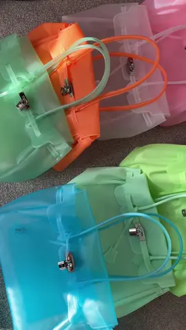 🩷What is your fav colour?🩵 #jellyfirkin #jellyfirkinbag #fashion #firkin