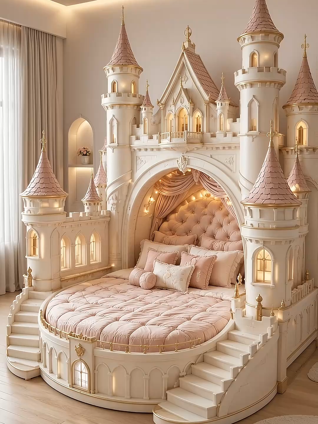 Step into a tiny world of pure comfort. ☁️✨ Follow the journey of a 3-inch princess as she climbs up her massive castle bed and settles down right in the center. 🥰🏰 Put on your headphones 🎧 for the ultimate cozy ASMR experience. #ASMR #MiniatureASMR #CozyVibes #RelaxingVideo #FairyTale #Satisfying