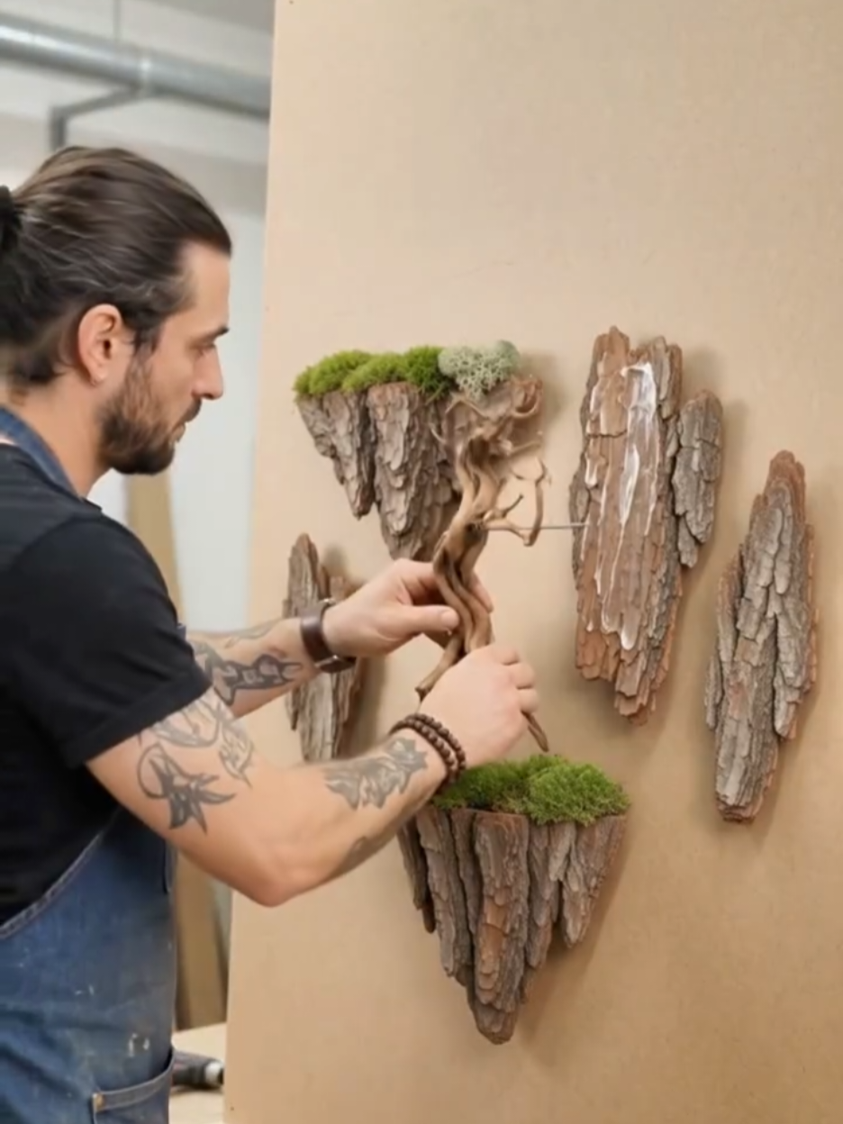 Nature Leaves Nothing Without Purpose #NatureArt #NatureCrafts #OrganicDesign #Handcrafted #CreativeProcess