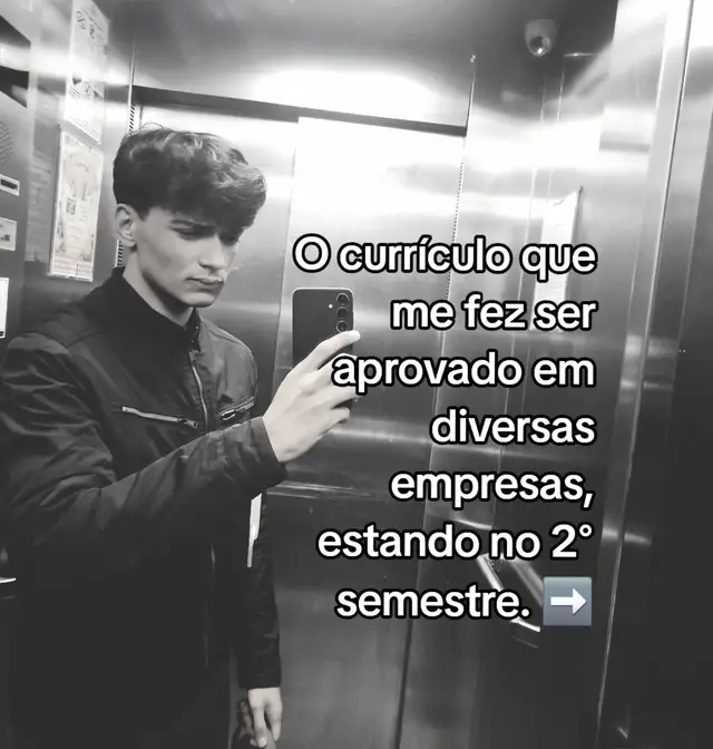 Esse modelo de currículo pode te ajudar em diversas áreas, não só na tecnologia! O mais importante é ter projetos práticos em sua área, isso conta muito. #Tech #softwareengineer #dica #dev 
